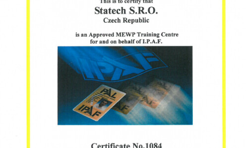 We Have Just Become an IPAF Training Center!